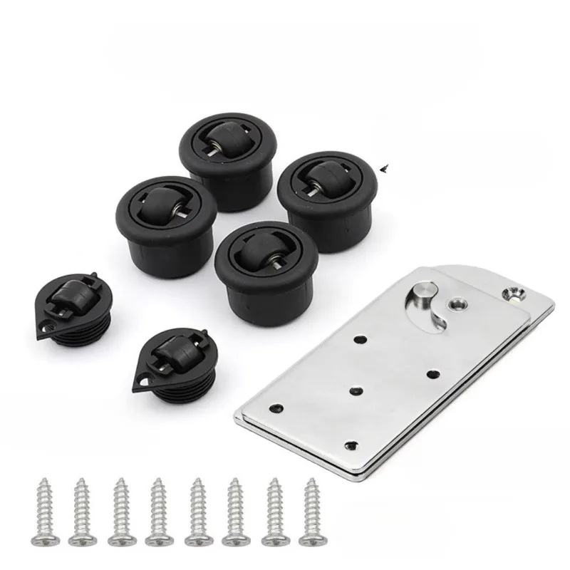 90 Degree Rotating Table Mechanism Small Tornado Style For Multifunctional Foldable Desk Space Saving Conversion Hardware Set