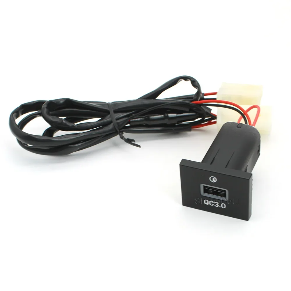 Car Quick Charger QC3.0 USB Interface for Cell Phone Charger For Ford FOCUS 2004-2010 Auto Accessories