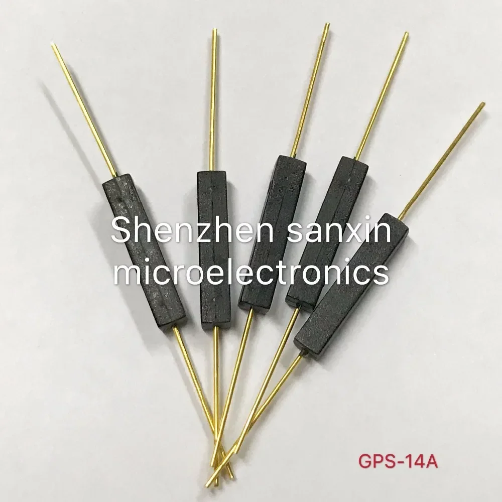 10 PCS Plastic Type Reed Switch 2 * 14 Normally Open Magnetic Control Switch GPS-14A Anti-Vibration/Damage Contact For Sensor