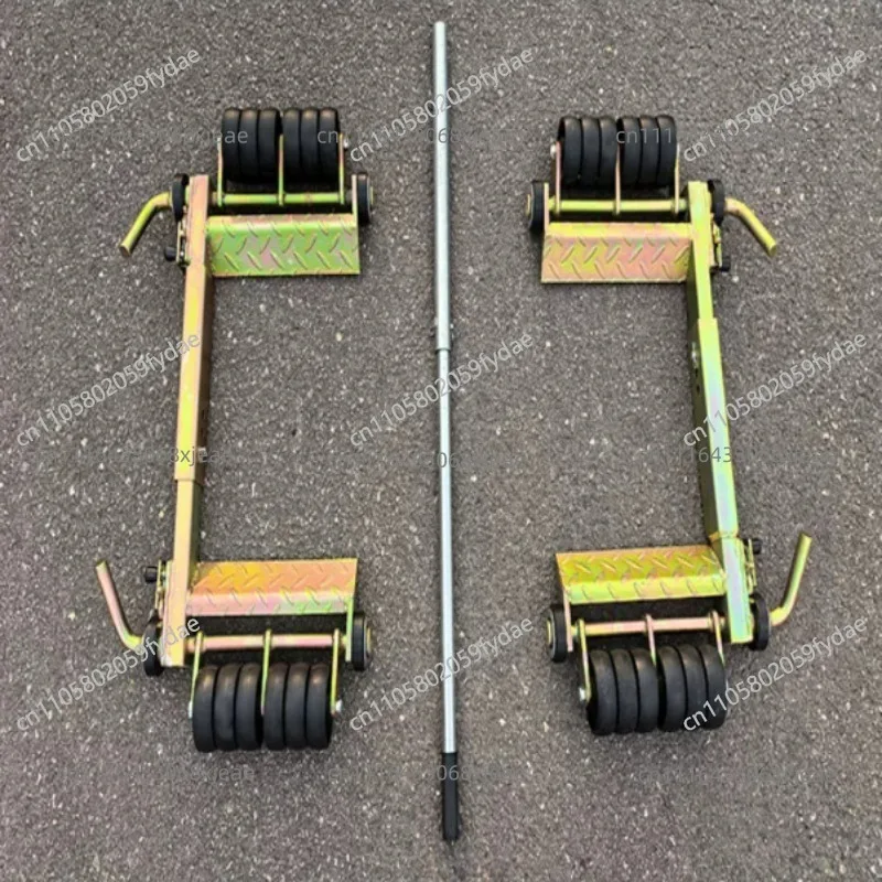 Lever-action Car Rescue Mover  Anti-slip Plate Moving Dolly Suitable For Garage Auto Repair And Fault Car Shifting