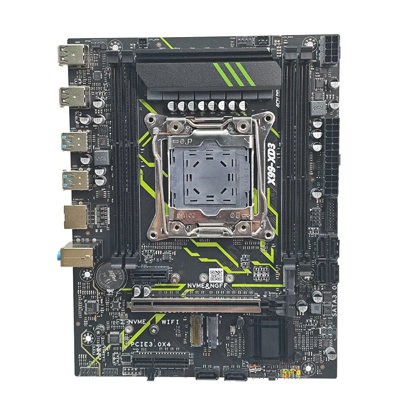 X99 DDR3 TPM 2.0 PIN Motherboard Combo Kit Xeon E5 2673 2676 2666