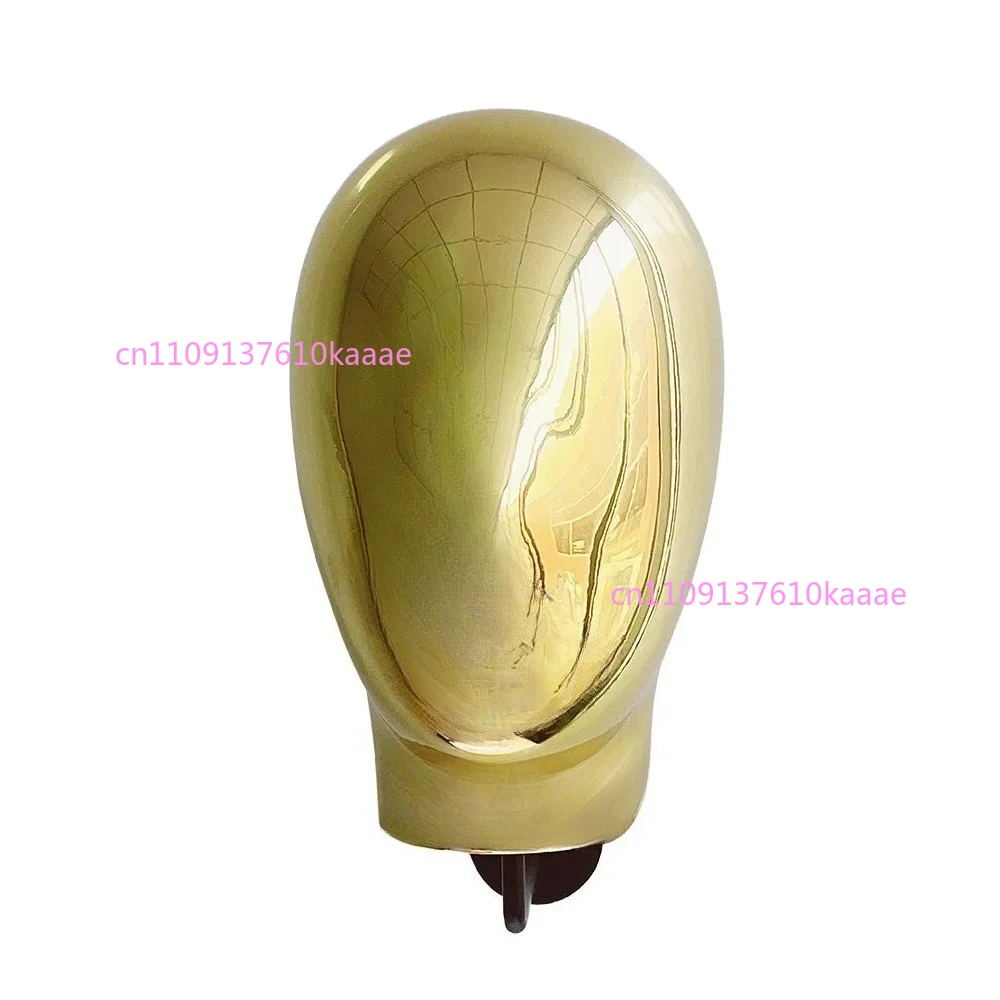 

Wall Mounted Vintage Metal Hat Rack Mannequin Head Wig Display Stand Holder