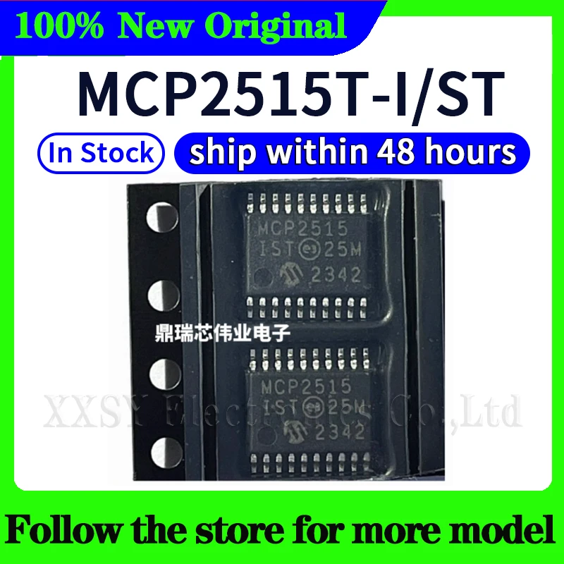 

MCP2515T-I/ST MCP2515 MCP2515-I/ST In stock 48 hours ship