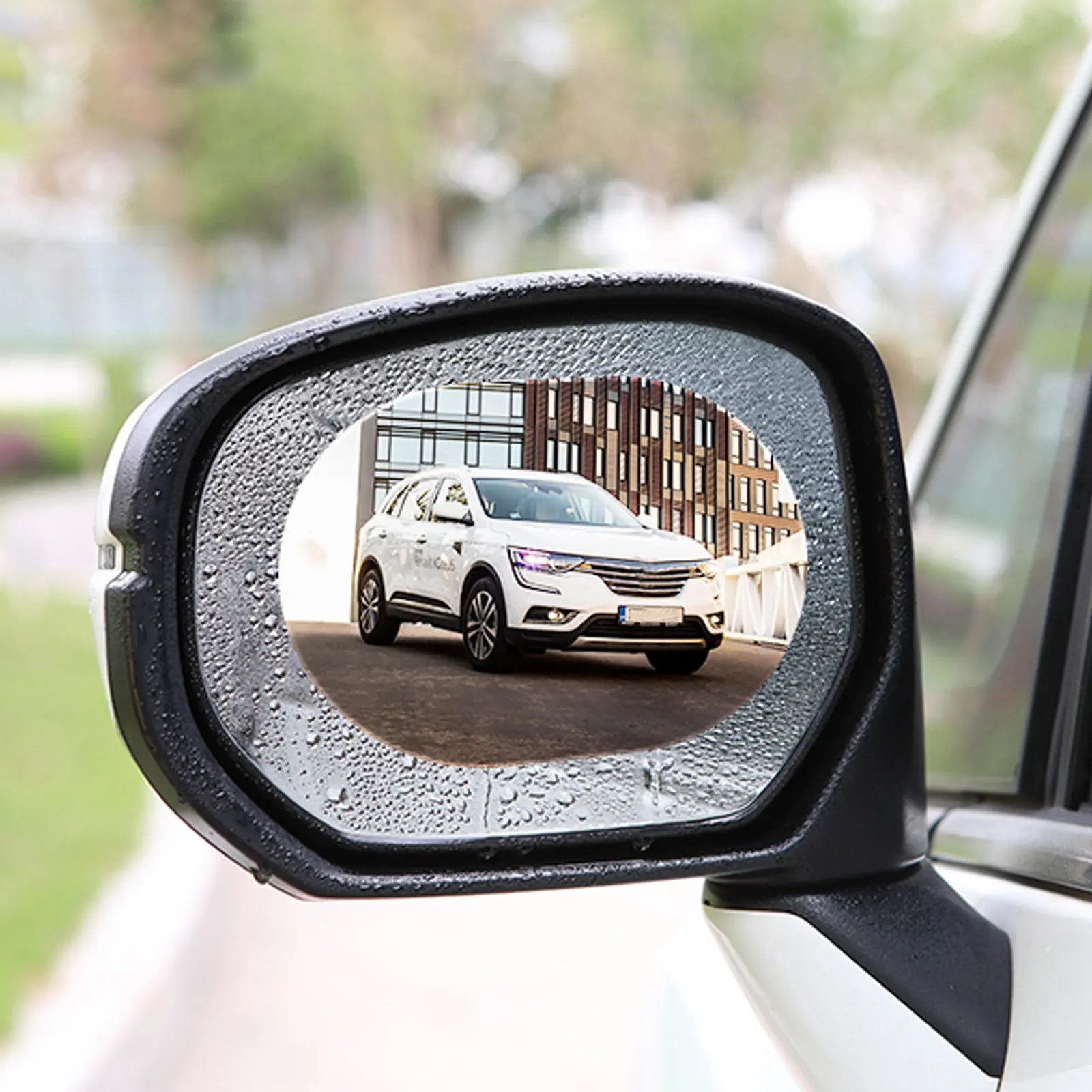 

1 пара пленок для автомобильных зеркал заднего вида, водонепроницаемая пленка для боковых зеркал, универсальная, подходит для автомобилей, внедорожников, грузовиков, прицепов, простая установка, защита от дождя