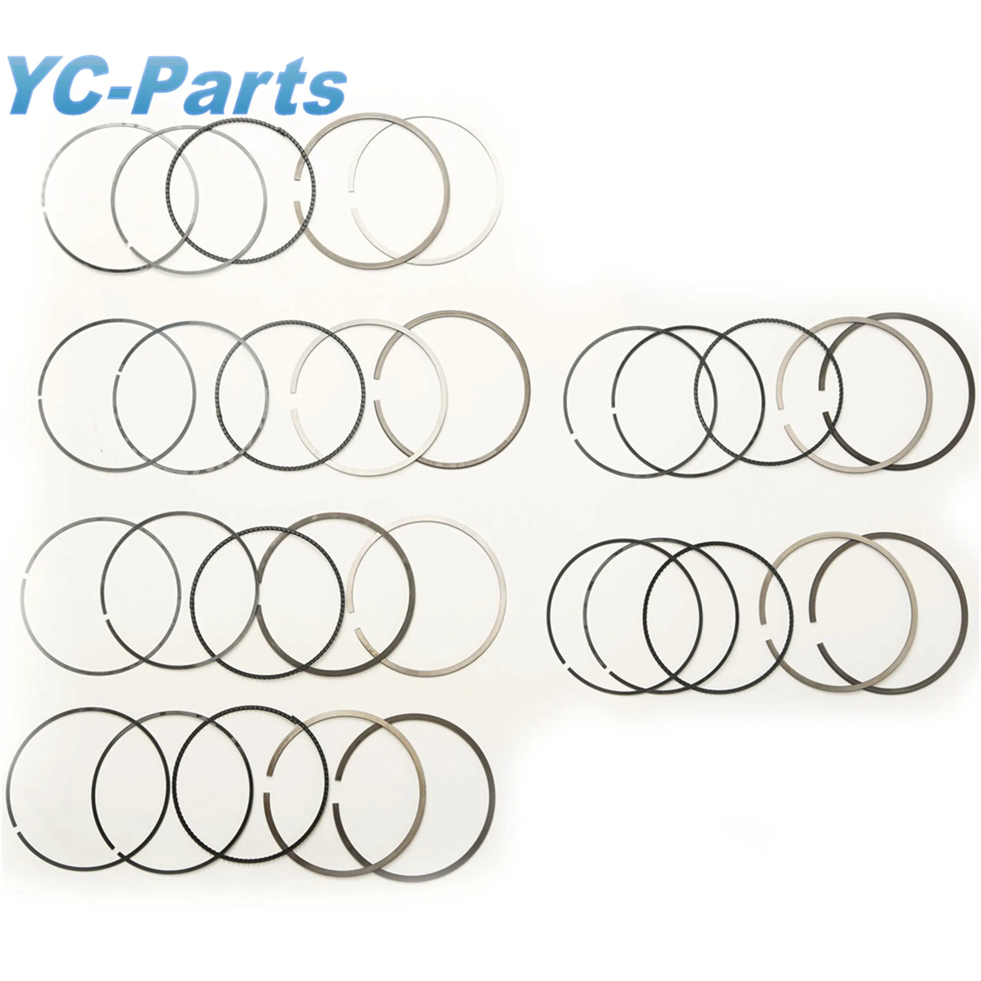 

N55B30A 3.0T L6 Engine Piston Rings Set 11257589824 for BMW F02 740Li F10 535i F13 F20 M135i F32 435i E92 E90 E93 X3 X4 X5 X6 Z4