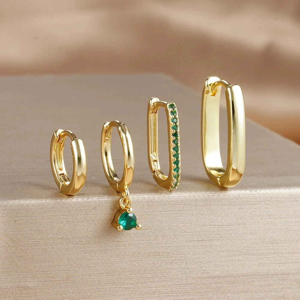 4PCS Luxus vergoldet U-Form Cr – Body Jewelry Kit Bewertung und Preis