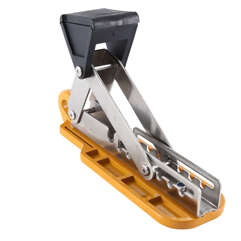 

Better-Folding Pedals Auxiliary Multi-Functional Hook Pedals Bracket Pedals Easy Install Universal Yellow