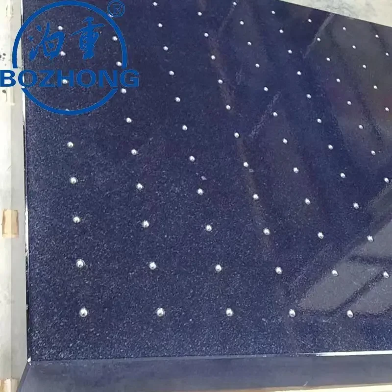 Precision granite surface plate black granite inspection surface plate