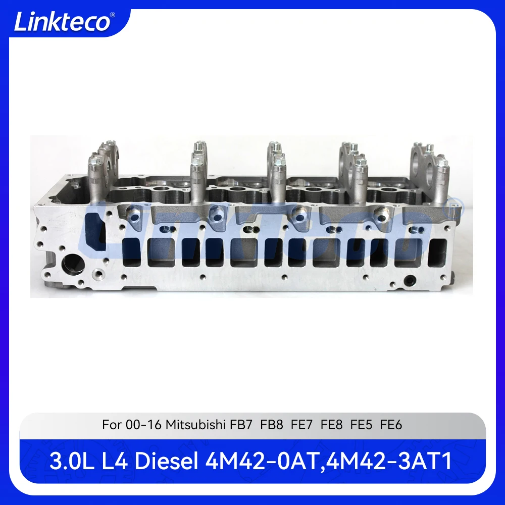 Engine cylinder head Fit 3.0 L T L4 Diesel 4M42 For 00-16 3.0L Mitsubishi Canter FB7 FB8 FE7 FE8 FE5 FE6 ME194151 908516 CYU903