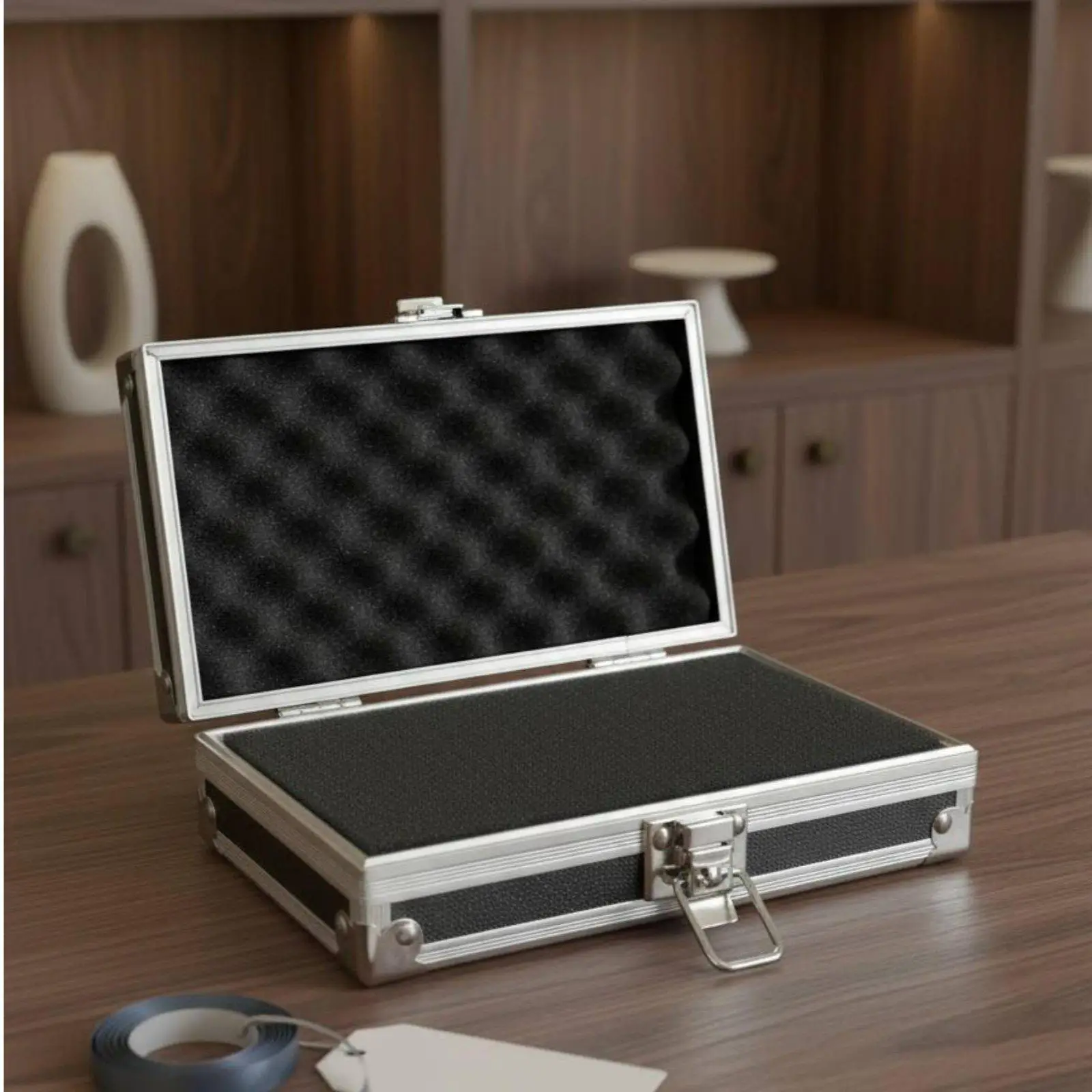 Aluminum Tool Case Lockable Aluminum Hard Case Ergonomic Handle
