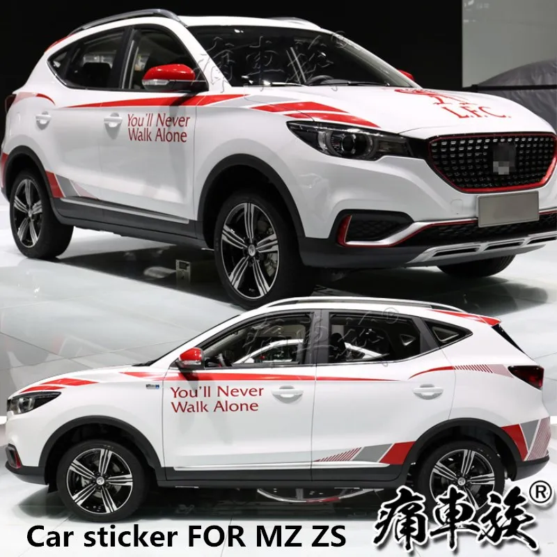 Car sticker FOR MZ ZS body modification specialized customized racing sports decal Viny accessories