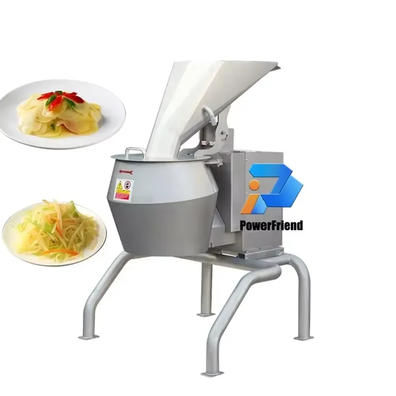 Commercial Stainless Steel Vegetable Fruit Slicer Machine for Potato Carrot Root Stem Cutting Into Shreds and Slices