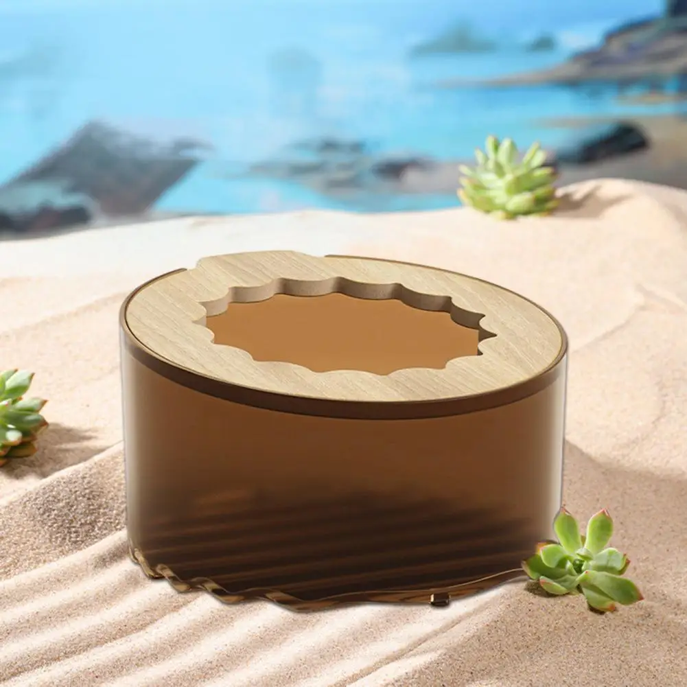 Hamster Bathroom Small Sand Bathtub Portable Transparent Hamster Bathtub with High Fence for Small Pets Spacious for Sand