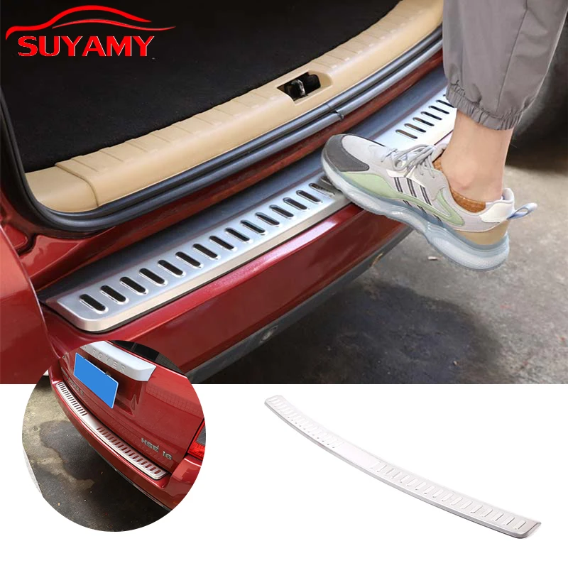 

Stainless Steel Car Rear External Pedal Escutcheon Protective Cover For Land Rover Freelander 2 Car Accessories