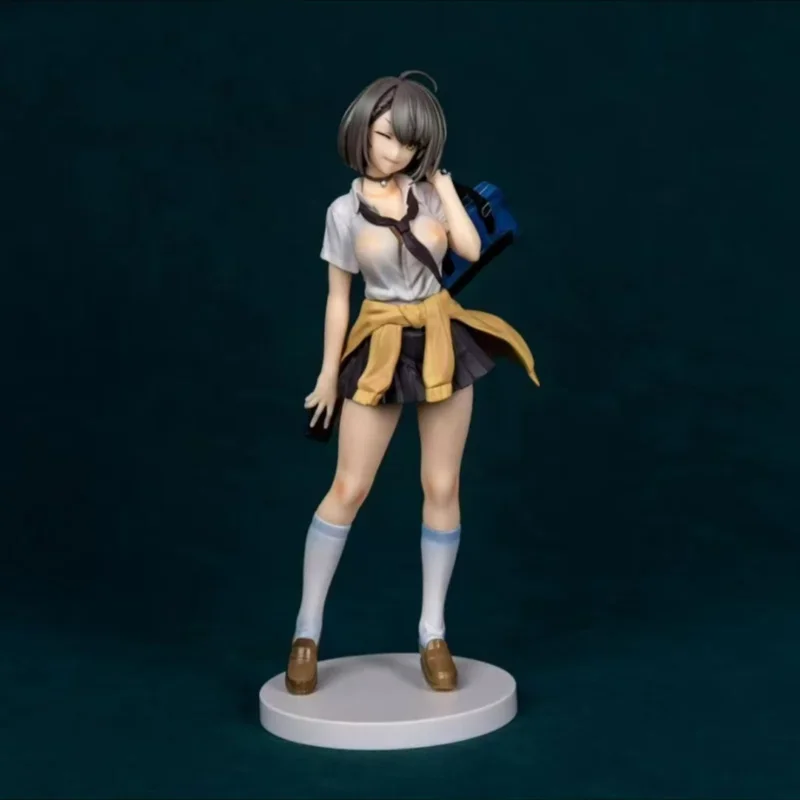 

24 Cm Ornaments Cute Beauty Azur Lane-Harley AceAfter School Anime PVC Action Characters Games Collectible Dolls Cartoon Toys