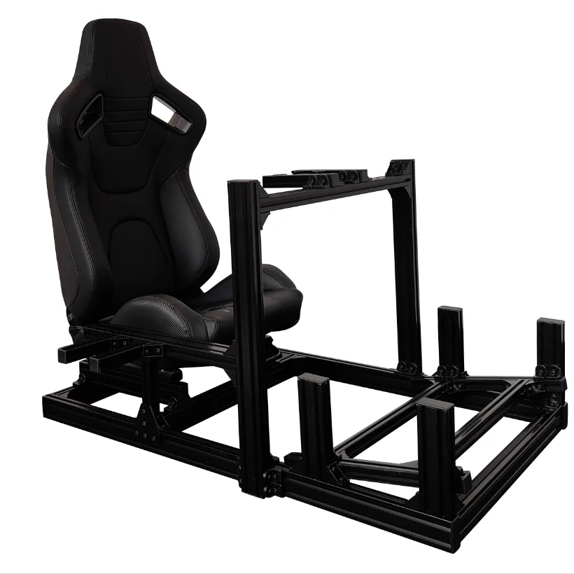 Sim Racing Rig Fanatec Dd Pro محلي الصنع Racing Simulator Cockpit Simulator Driveing Ps5 Sim Racing Cockpit الألومنيوم