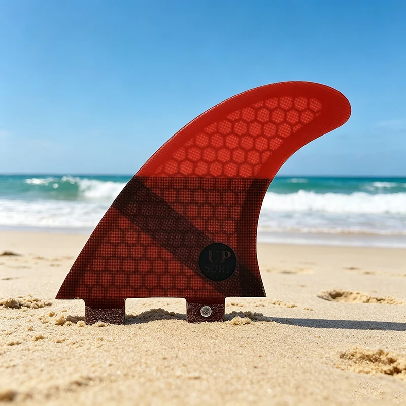 ailerons-de-planche-de-surf-upsurf-fcs-en-fibre-de-verre-nid-d'abeille-3-pieces-par-set-double-fixation-taille-k21-pour-planche-de-surf