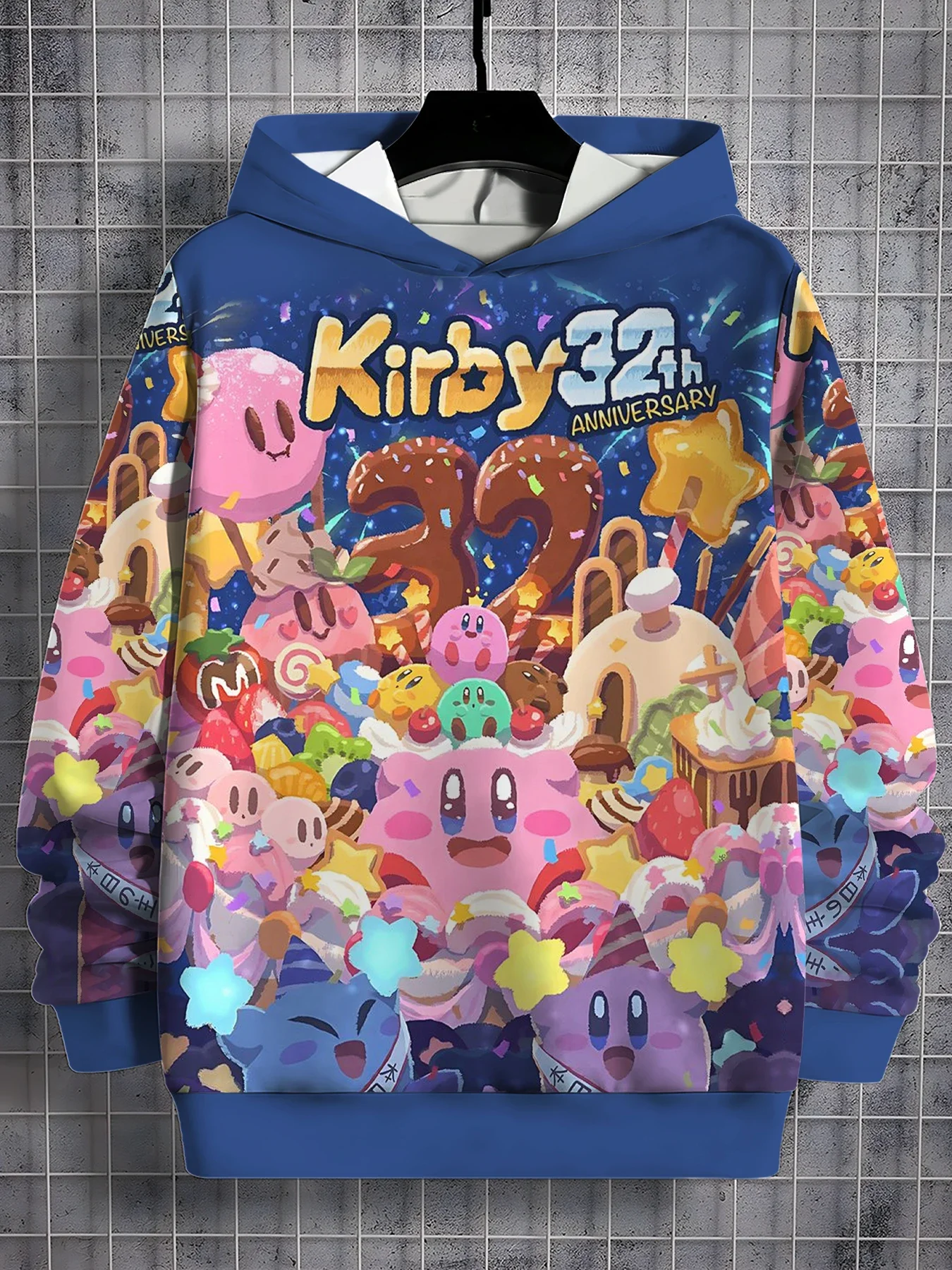 3D Print Cartoon Games K-KirbyS All Seasons Children Casual Sweatshirt Cool Pullover Tops Unisex Clothes Boy Girl Hoodies