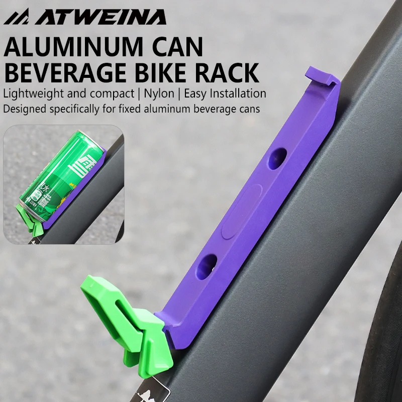 

ATWEINA Portable Road Bicycle Drink Can Holder Ultralight High Strength Drink Can Nylon Bracket For Brompton/MTB Bike Accessorie