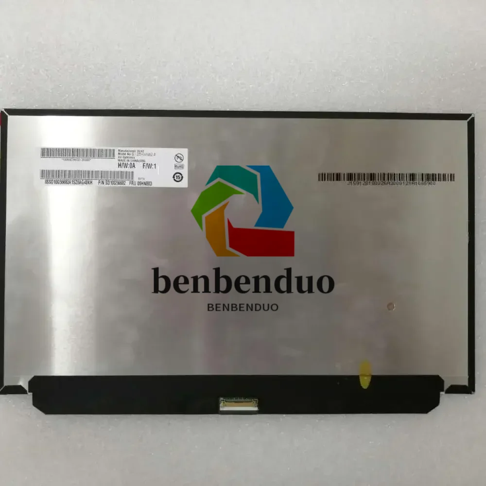 Original IPS For Lenovo X260 12.5 '' Laptop lcd led screen B125HAN02.2 N125HCE-GN1 FRU 00HN883 1920 * 1080 eDP 30pins 60HZ