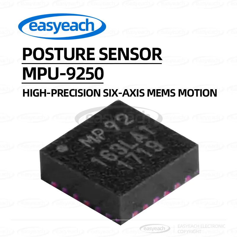 MPU-9250 QFN-24 Package Accelerometer Gyroscope Magnetometer 9-Axis Attitude Sensor