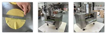 Commercial automatic rice grain egg crepe machine Thousand layer cake pancake egg skin crepe machine