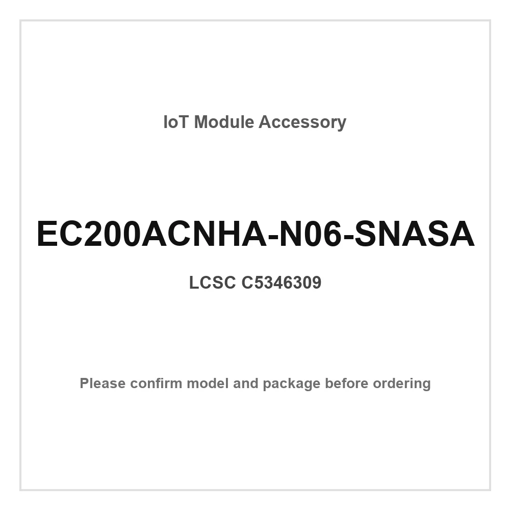 1pcs EC200ACNHA-N06-SNASA SMD 32x29mm LTE PCM SDIO I2C UART SPI USB ADC SIM Cellular LTE Wireless Communication Module