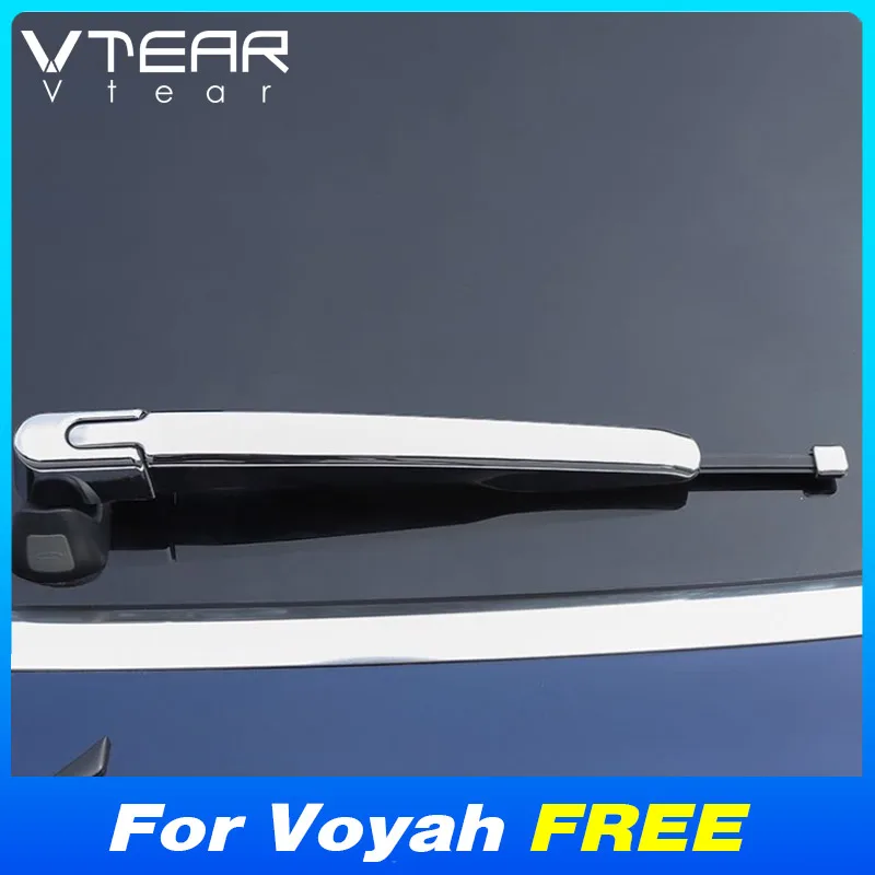 

Vtear Car Exterior Rear Wiper Cover Decoration Auto Back Trunk Window Trim ABS Stickers Accessories Parts For Voyah FREE 2024