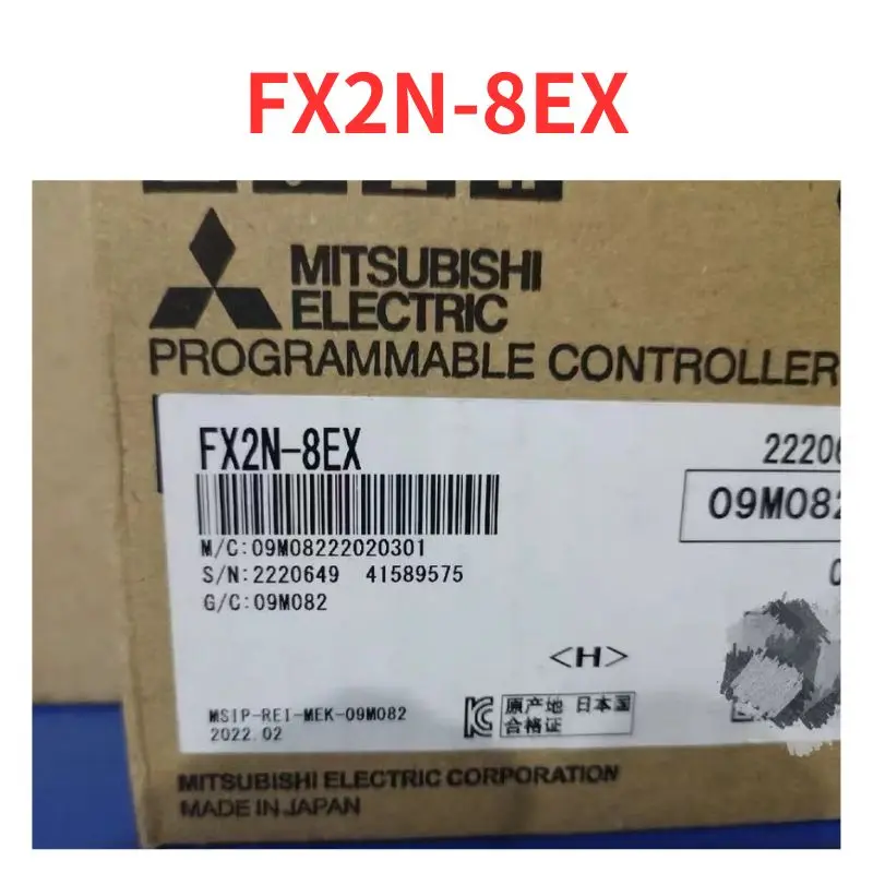 100% new  FX2N-8EX  extension module