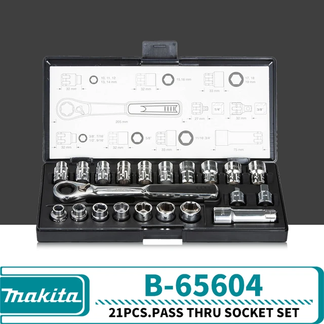 Makita pass through socket set sale