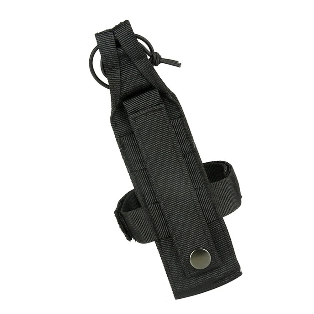 

Water Bottle Carrier Hiking Holder Adjustable Strap Tan Nylon Bottle Belt Pouch Outdoor Running Backpack Accessory