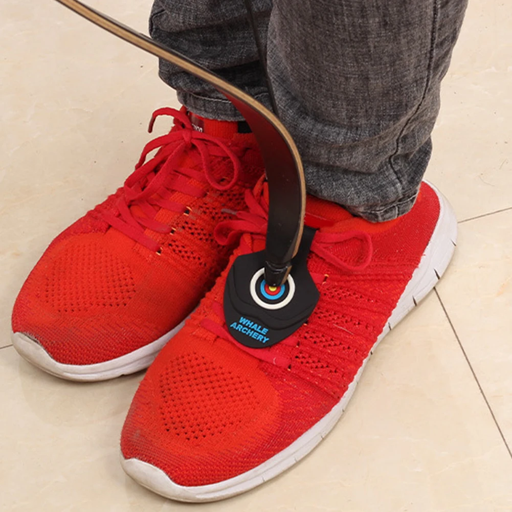 リカーブボウの弓脚保護、弓脚エンド保護パッド（バックル付き）、アーチェリーブレイクパッドプロテクター、コンパウンド/リカーブボウ用ラバー