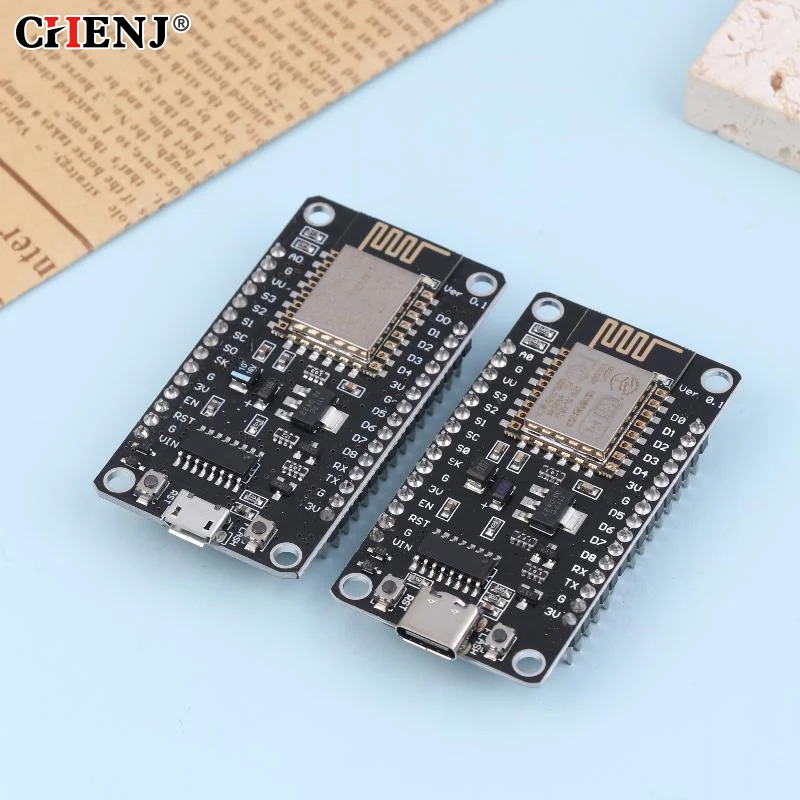 NodeMCU ESP8266 개발 보드(0.96인치 OLED 디스플레이 포함) CH340G ESP-12F WiFi 모듈 TYPE-C USB 아두이노/마이크로파이썬용