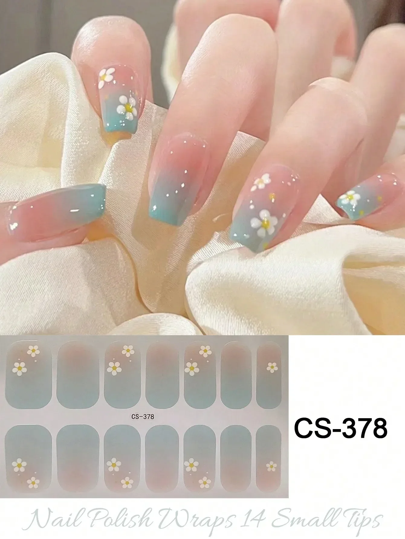 

Nail Art Supplies, Fresh Design, Waterproof Self-Adhesive Nail Art Set, Autumn/Winter Nail Art Craft Nails Nail Stickers