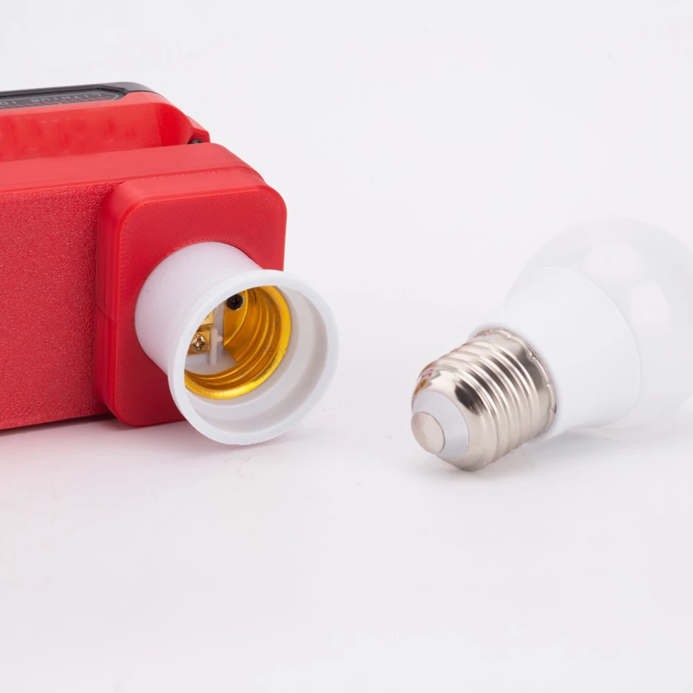 5W Led Werklicht Werk E27 Lamp Voor Vakman 20V Serie Lithium Batterij Binnen En Buiten Lamp (Geen Batterij)