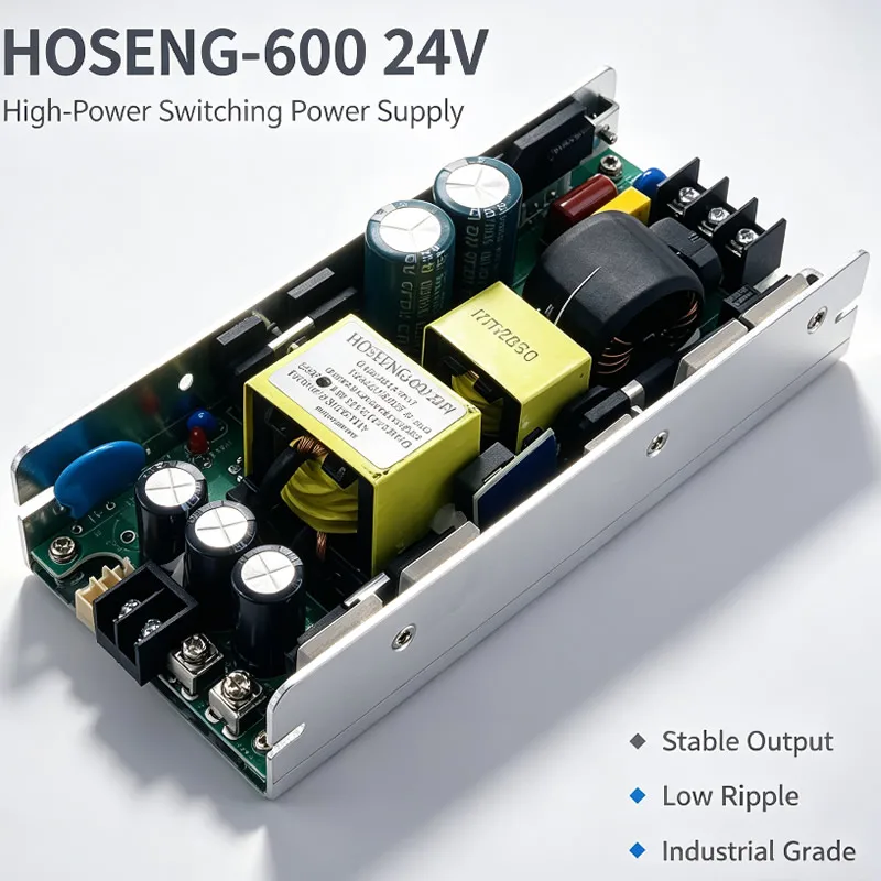 HOSENG-600 600W 24V 12V 36V Stage LED Moving Head Beam Wash Light Power Supply Repair
