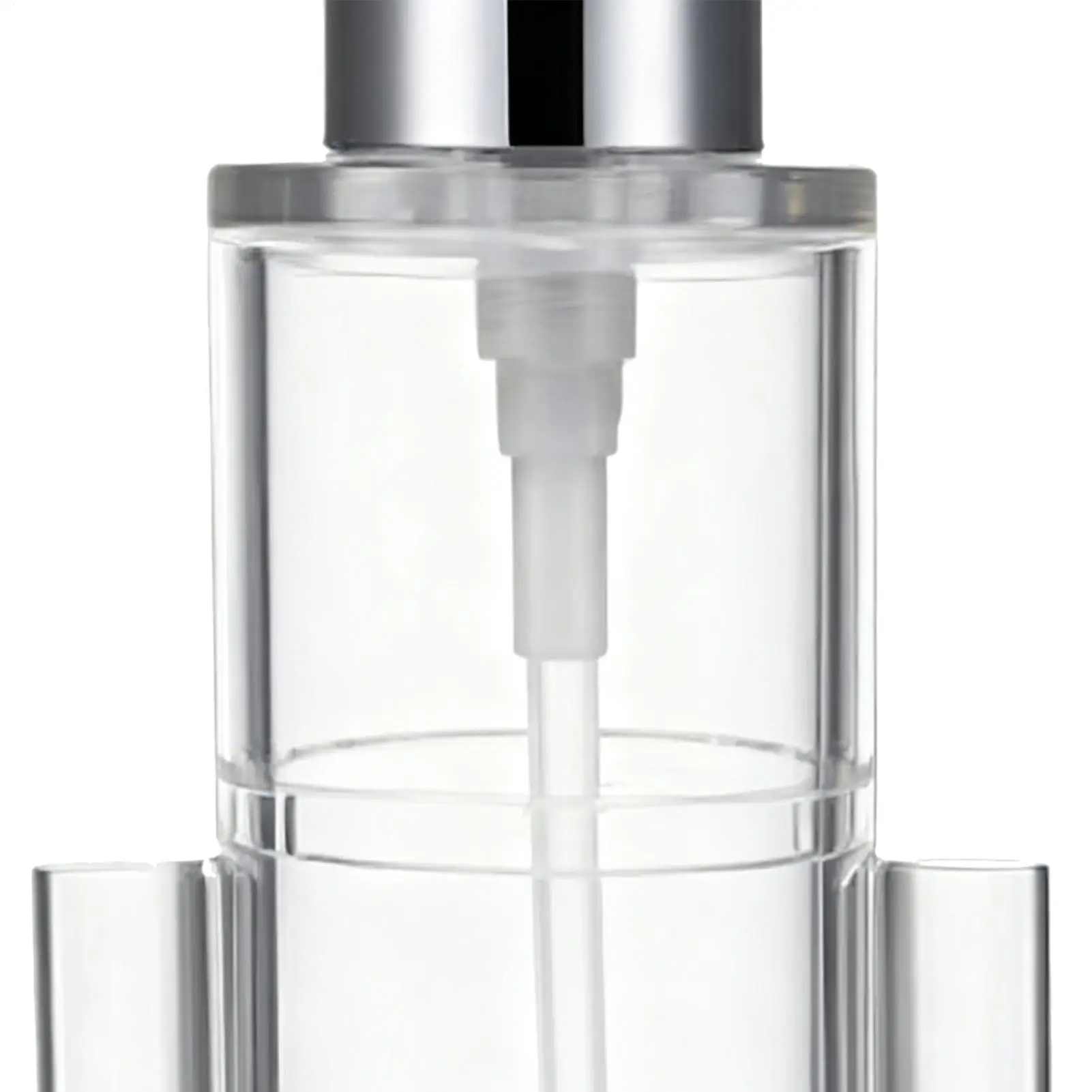 Soap Dispenser Clear Acrylic Refillable Bottle Christmas Soap Dispenser For Kitchen Sink For Counter Home Decor Office Apartment