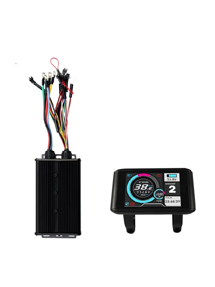 AliExpress Brushless Motor Controller+ UKC1 Color LCD Kit 48V-72V 60A 1000W 3000W For Electric Mountain Bike Scooter Modification