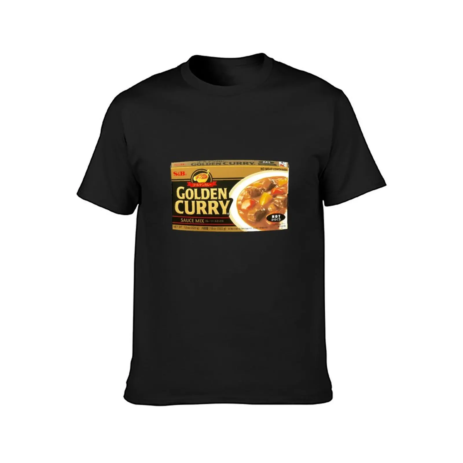 S&B Golden Curry Sauce Mix Packaging T-Shirt plus sizes cute clothes korean fashion men clothes