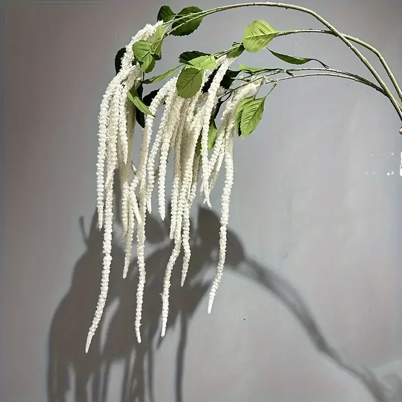 1Pcs Elegant High-Quality Artificial Hanging Vine Foam Berry Artificial Rubber Flower Decor Home Wedding Versatile Faux Floral