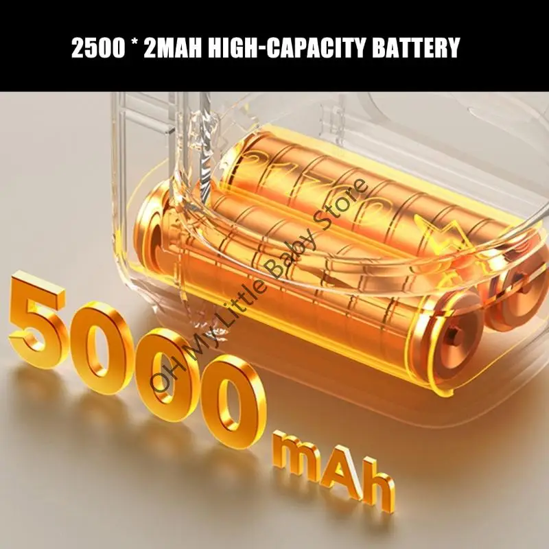 M76C USB C Powered Insulated Milk Bottle Cover 6 Temperature Option Digital Control