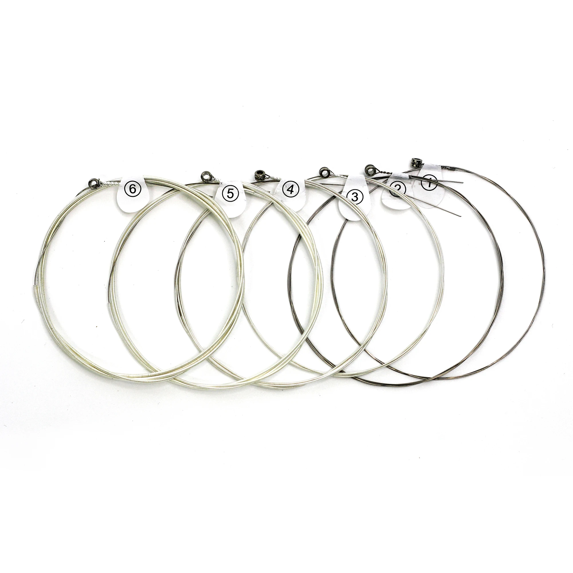 Ziko مجموعة أوتار الجيتار الصوتي 010 011 012 طلاء الفضة 6 سلاسل الآلات الموسيقية ملحقات الجيتار الصوتي