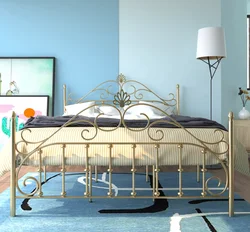 Wrought iron bed 1.5m 1.8m double bed Light luxury iron frame bed Country Villa frame bed Princess bed