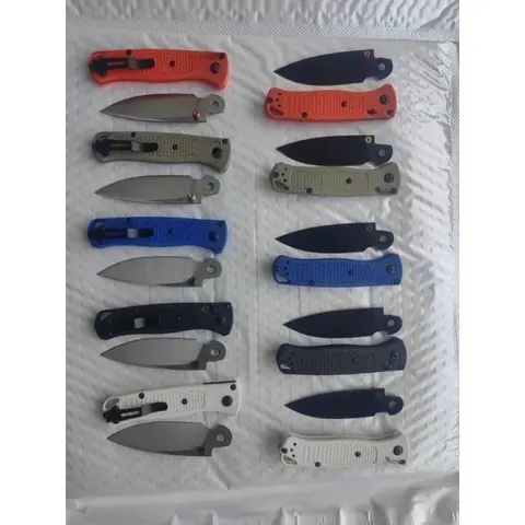 Mini Bugout BM 533-3 Pocket Folding Knife S90V Blade Carbon Fiber Handles Easy To Carry Outdoors Tactical Defense Survival Tools