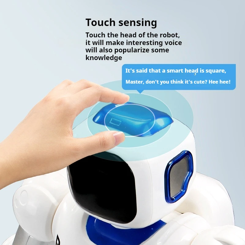 1088 Intelligent Remote Control Robot Voice Dialogue Programming High-Tech Electric Dance Children Toys Birthday Christmas Gift