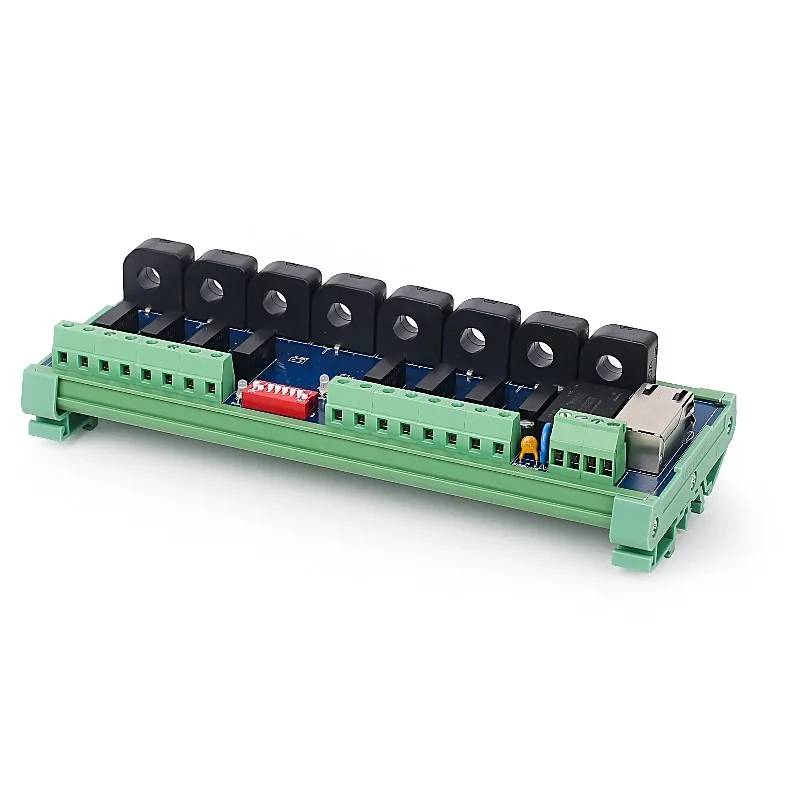 AC and DC universal fully isolated 8-channel voltage 8-channel current collector power