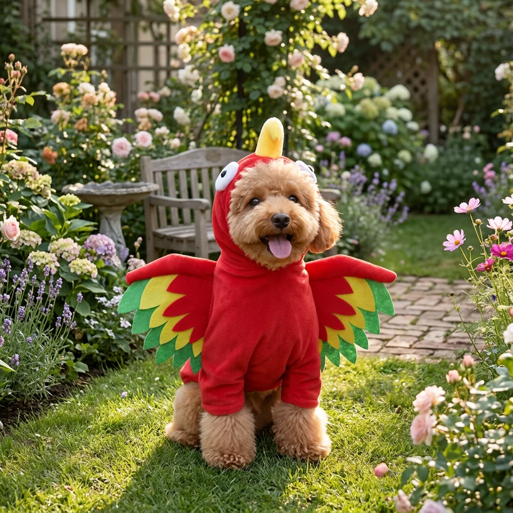 Parrot Dog Costume 3