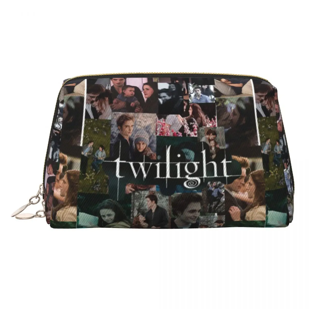 Edward Cullen Twilight Women Cosmetic Bags Travel Makeup Organizer Pouch Toiletry Storage Dopp Kit Case