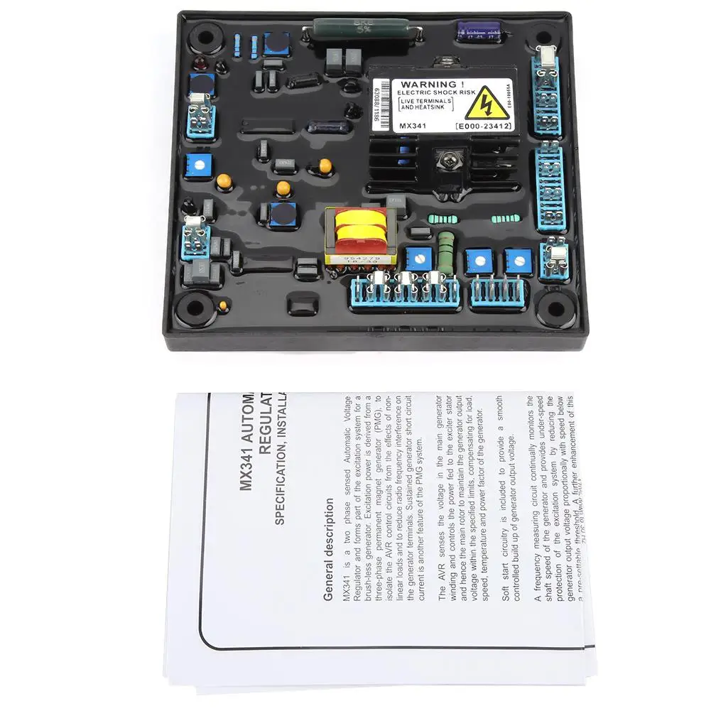 

Automatic Voltage Regulator MX341 Generator Controller AVR for Genset Power Management System