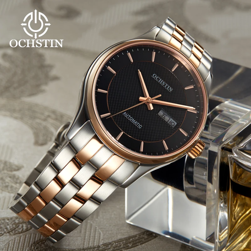 OCHSTIN new 2024city urban series casual and comfortable automatic mechanical movement watch men\'s mechanical watches